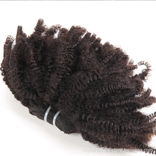 Factory Hot Sale Brazilian Human Virgin Hair Afro Kinky Curly Hair  Frontal Closure